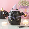 Quemador de Wax Melts Gato Murciélago