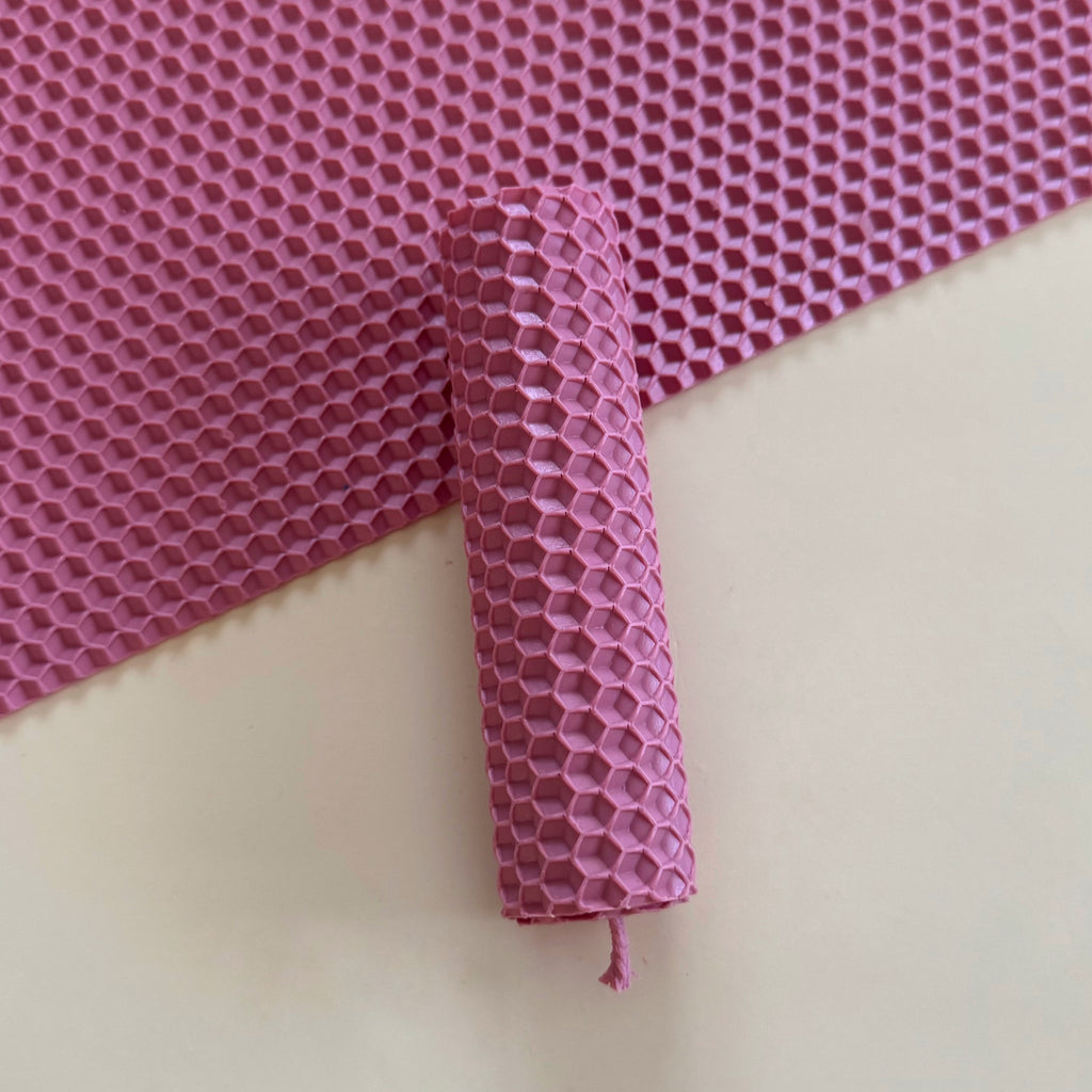 Vela de Miel Rosa