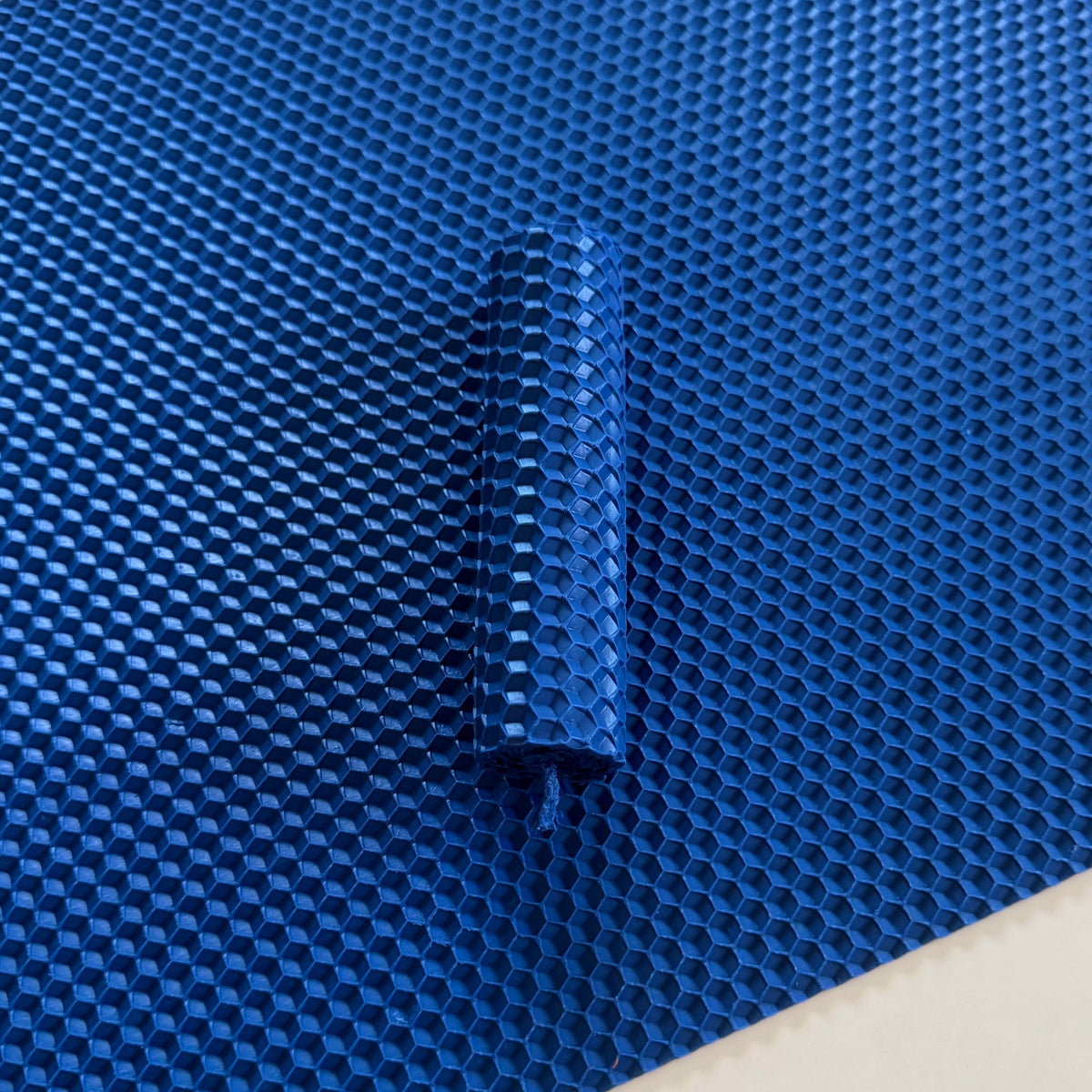 Vela de Miel Azul Oscuro