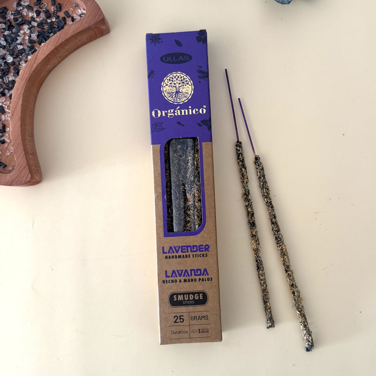 Incienso Natural de Lavanda Ullas