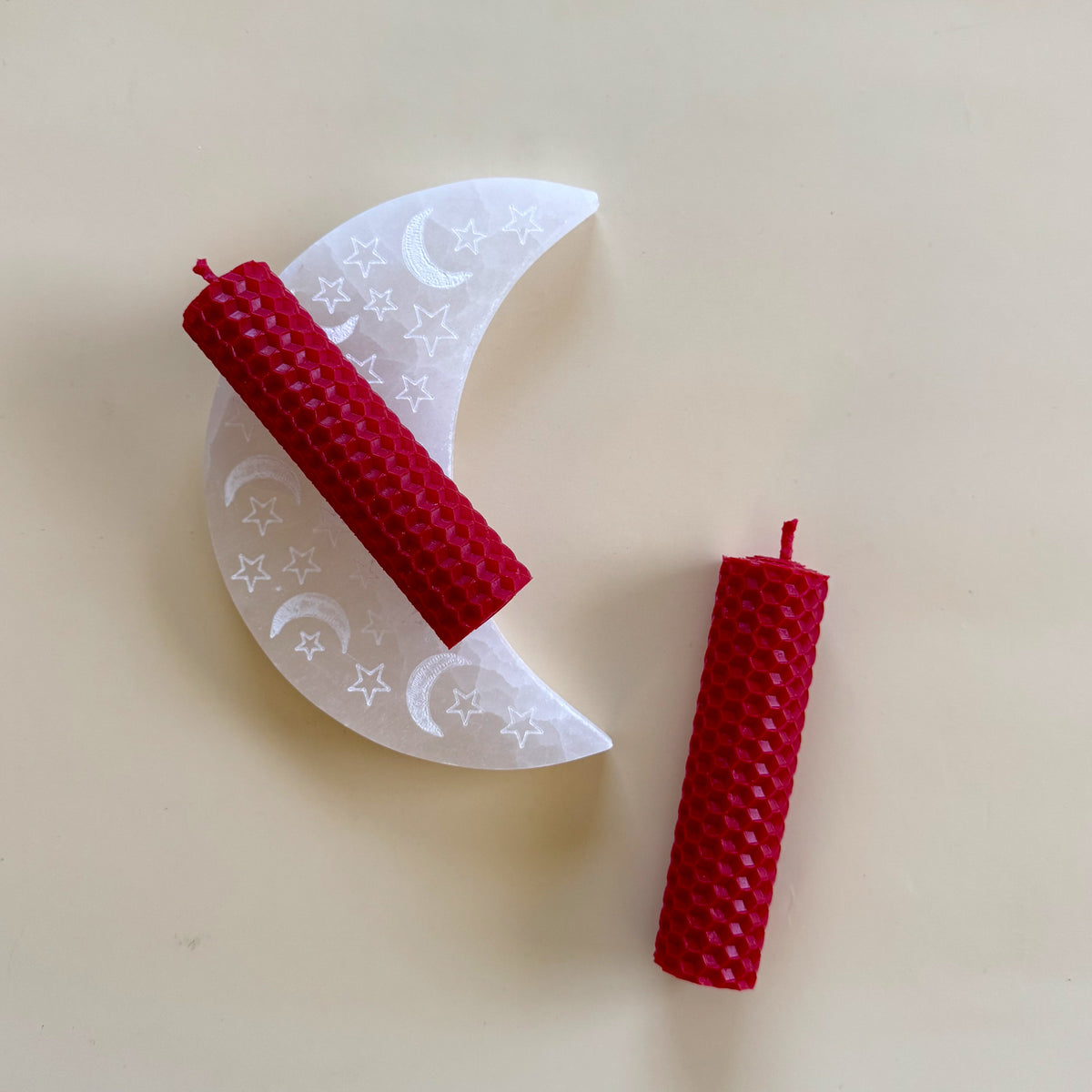 Vela de Miel Roja