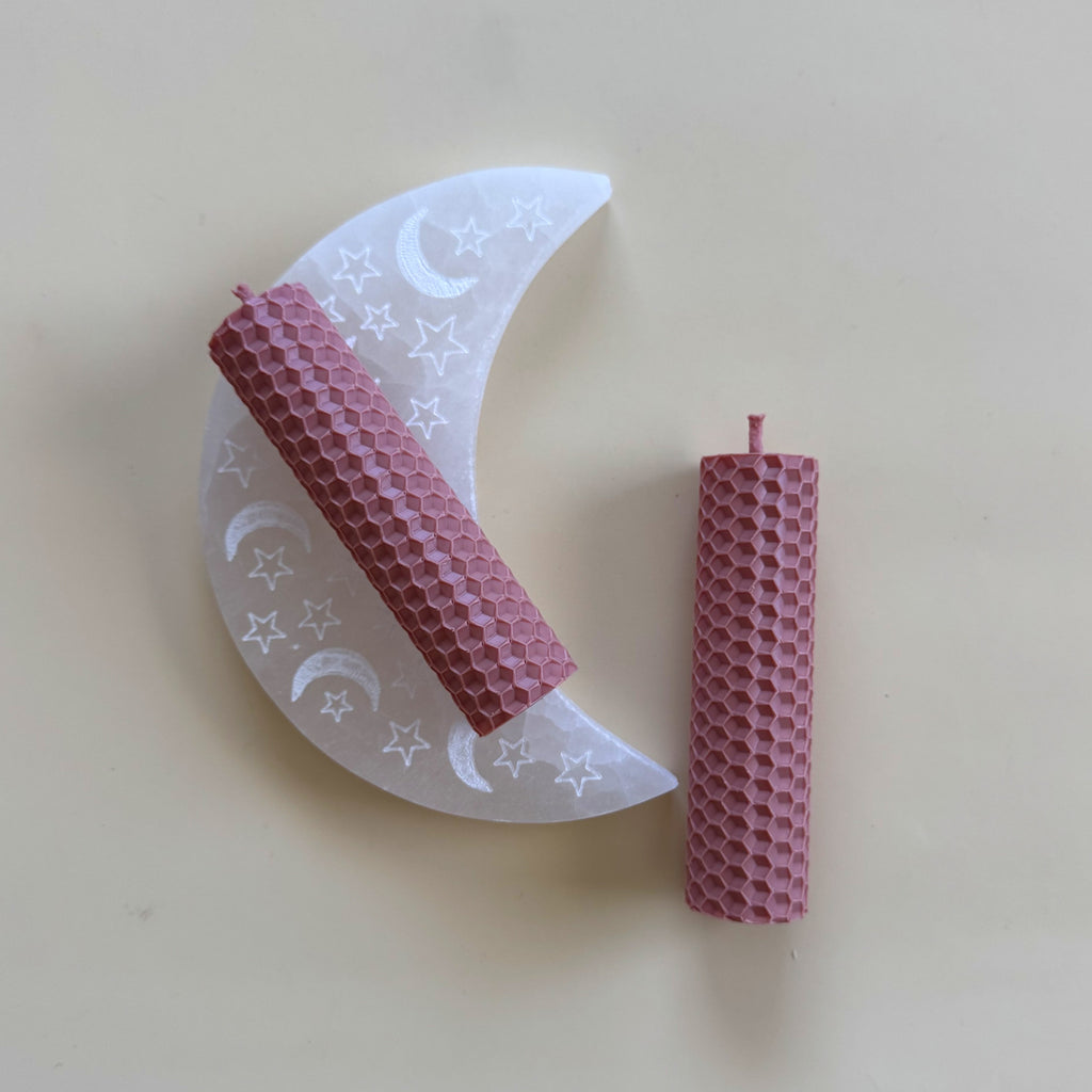 Vela de Miel Rosa Palo