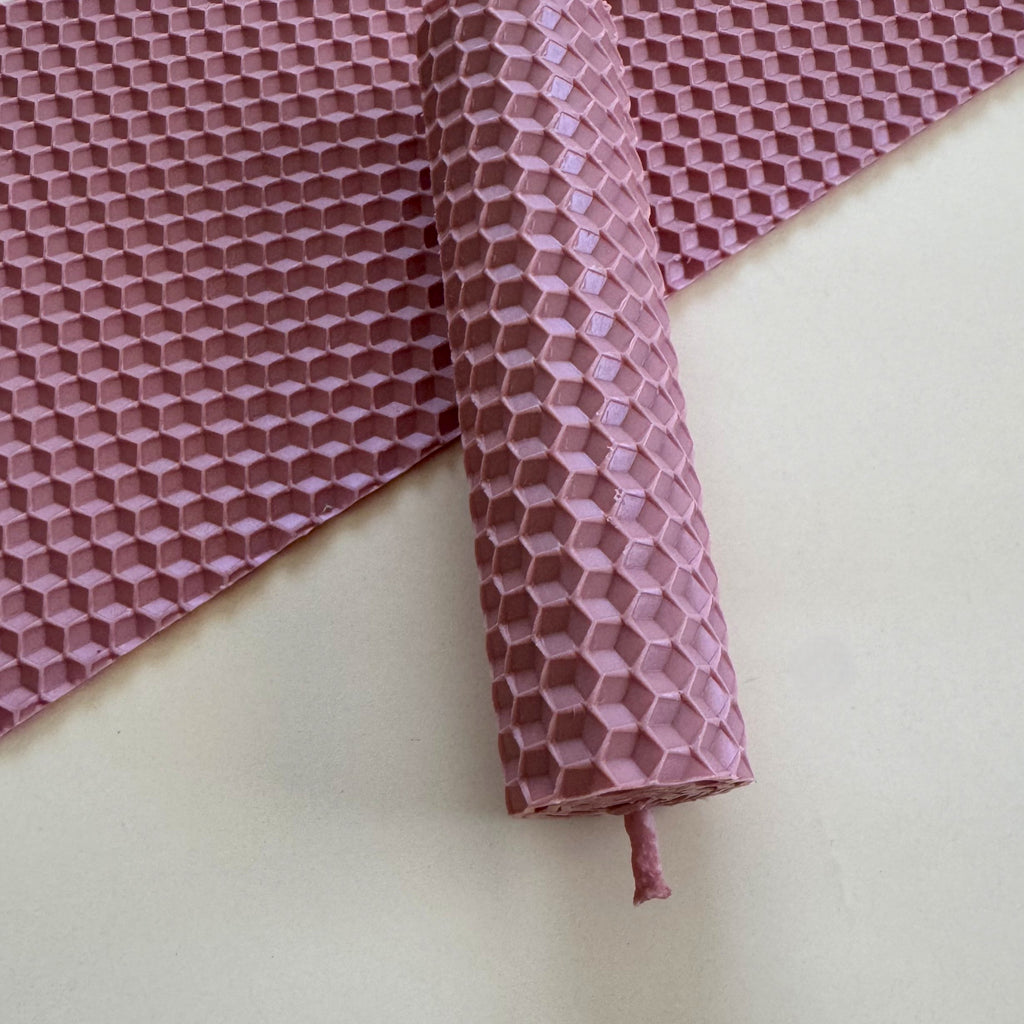 Vela de Miel Rosa Palo