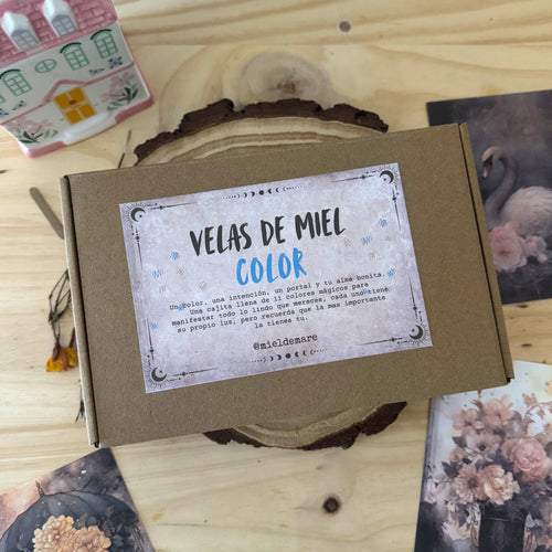 Pack Velas de Miel Colores