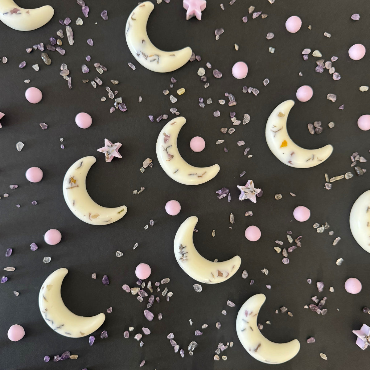 Wax Melts Luna Preciosa con Amatista · Calma y Desconexión
