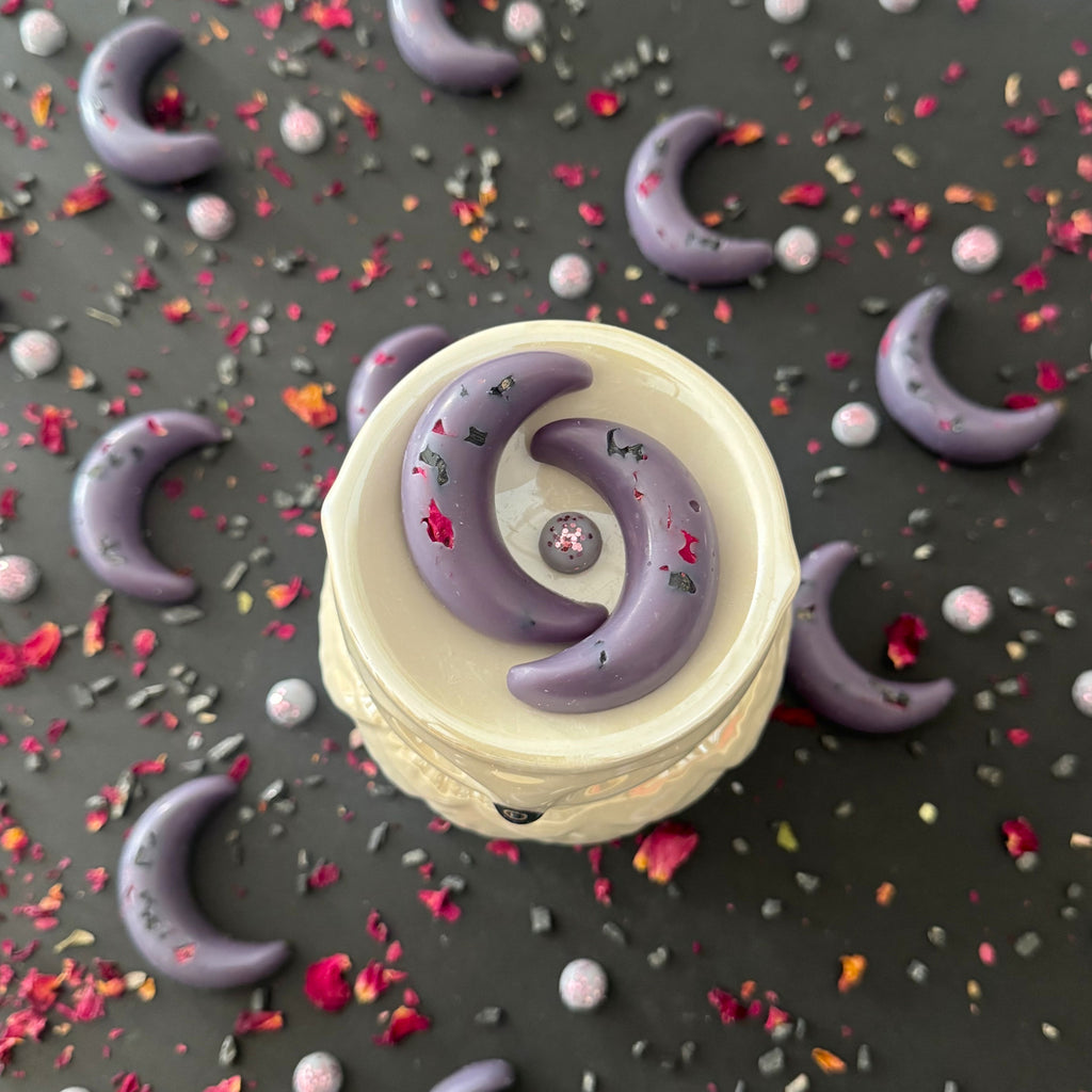 Wax Melts Luna Negra con Turmalina Negra · Protege tu Espacio