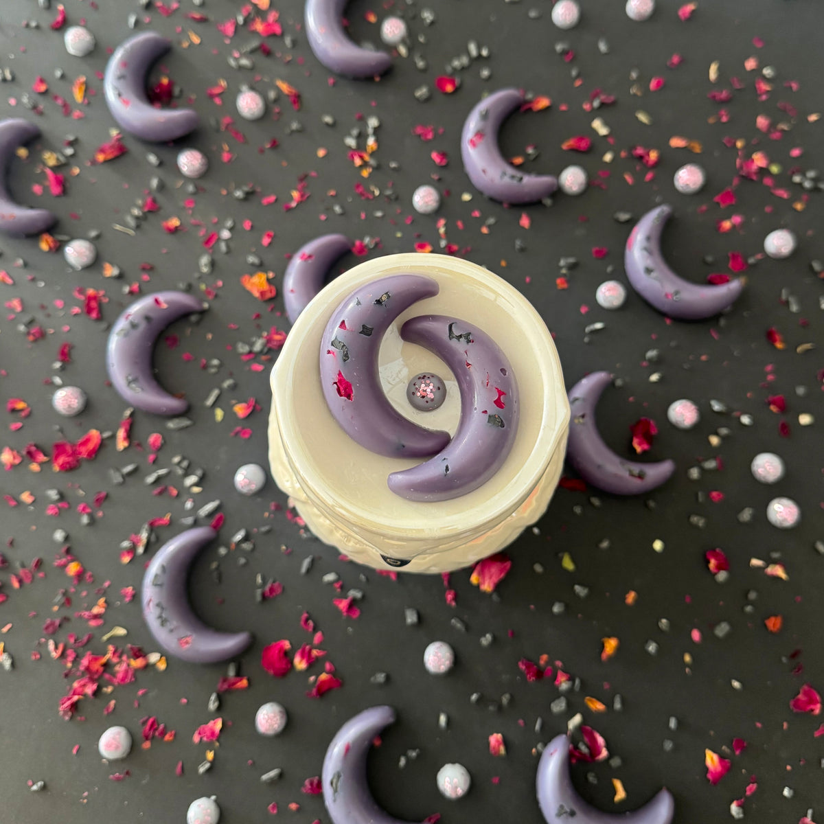 Wax Melts Luna Negra con Turmalina Negra · Protege tu Espacio