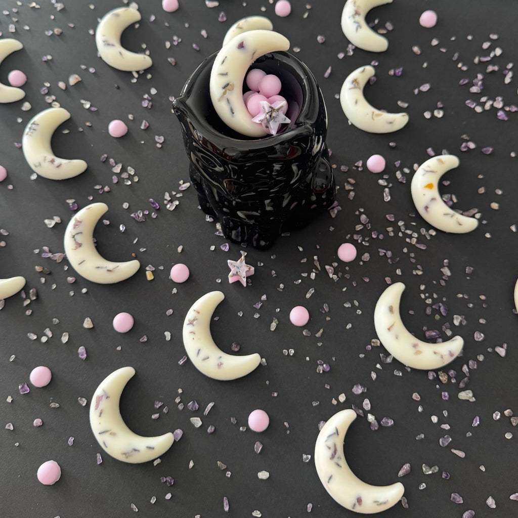 Wax Melts Luna Preciosa con Amatista · Calma y Desconexión