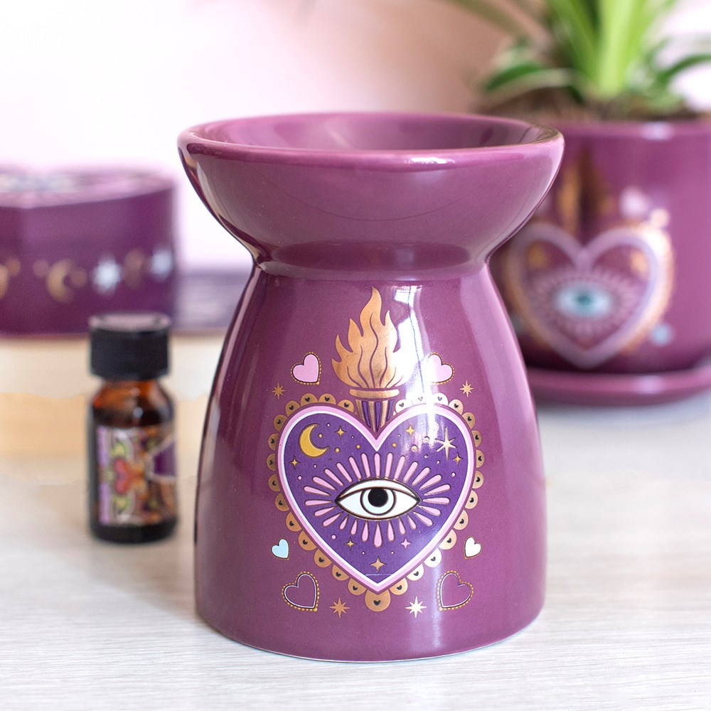 Quemador de Wax Melts Corazón Visión Sagrada